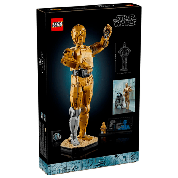 Конструктор LEGO C-3PO Золото Количество деталей 1138, 18+ photo 11