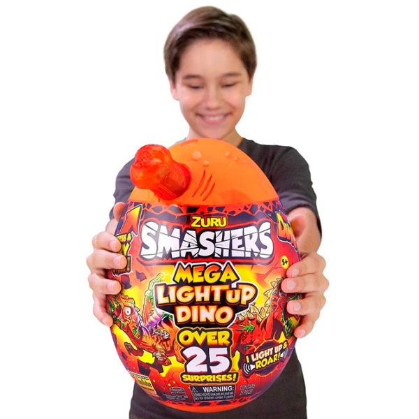Фигурки Zuru Динозавр Smashers Mega Dino Light-Up 5+ / Разноцветный photo 6