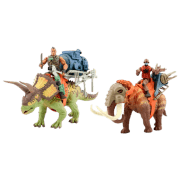 Figurine Primal Clash Dinozaur Triceratops & Mamut 3+ / Multicolor