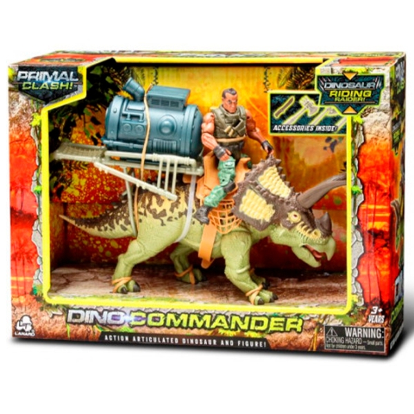 Фигурки Primal Clash Динозавр Triceratops & Mamut 3+ / Разноцветный photo 2