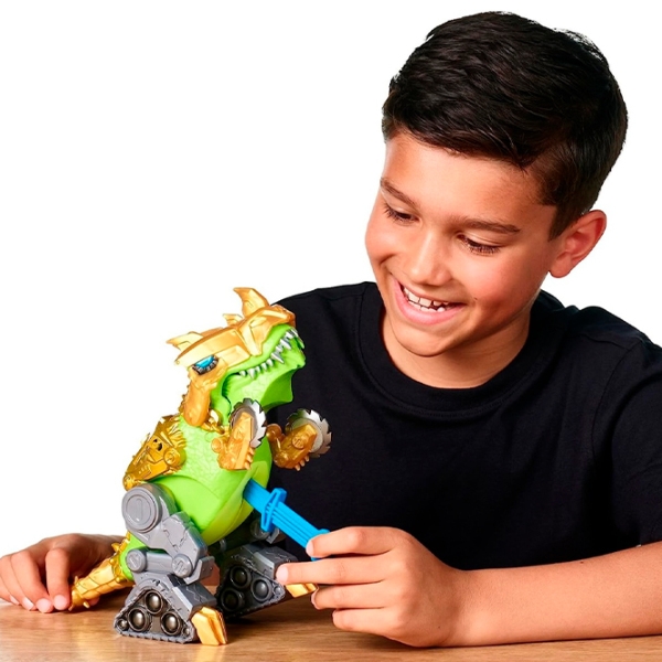 Figurine Treasure X Dinozaur Dino Gold Battle Rex 5+ / Multicolor photo 3