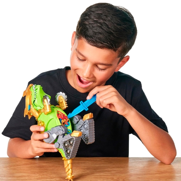 Figurine Treasure X Dinozaur Dino Gold Battle Rex 5+ / Multicolor photo 6