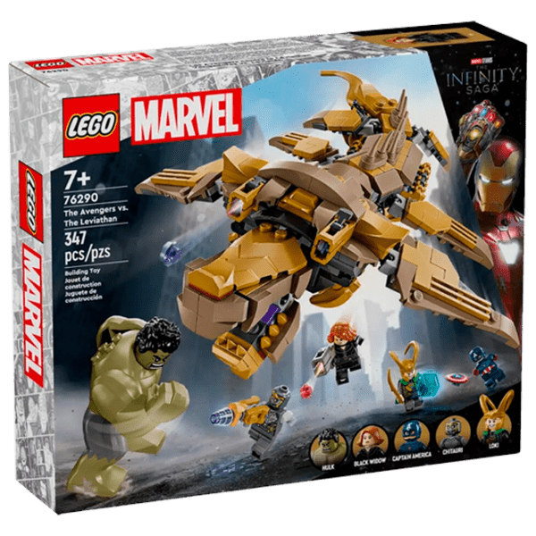 Constructor LEGO The Avengers vs. The Leviathan Multicolor Numărul de piese 347, 7+ photo 1