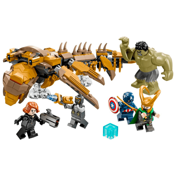 Constructor LEGO The Avengers vs. The Leviathan Multicolor Numărul de piese 347, 7+ photo 2