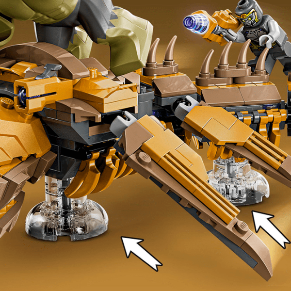 Constructor LEGO The Avengers vs. The Leviathan Multicolor Numărul de piese 347, 7+ photo 3