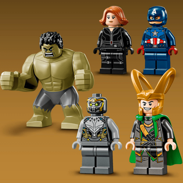 Constructor LEGO The Avengers vs. The Leviathan Multicolor Numărul de piese 347, 7+ photo 4