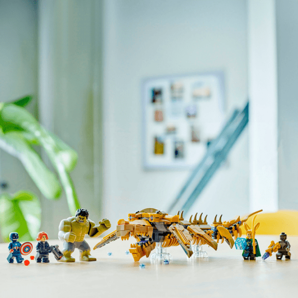 Constructor LEGO The Avengers vs. The Leviathan Multicolor Numărul de piese 347, 7+ photo 6