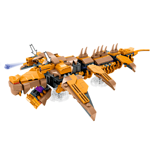 Constructor LEGO The Avengers vs. The Leviathan Multicolor Numărul de piese 347, 7+ photo 7