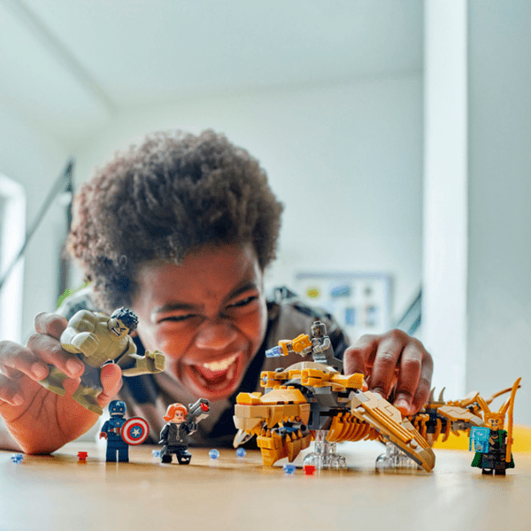 Constructor LEGO The Avengers vs. The Leviathan Multicolor Numărul de piese 347, 7+ photo 10