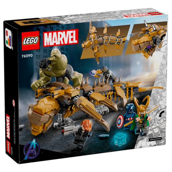 Constructor LEGO The Avengers vs. The Leviathan Multicolor Numărul de piese 347, 7+ photo 12