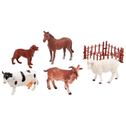 Фигурки Molto Animals Fauna Farm Animals 3+ / Разноцветный