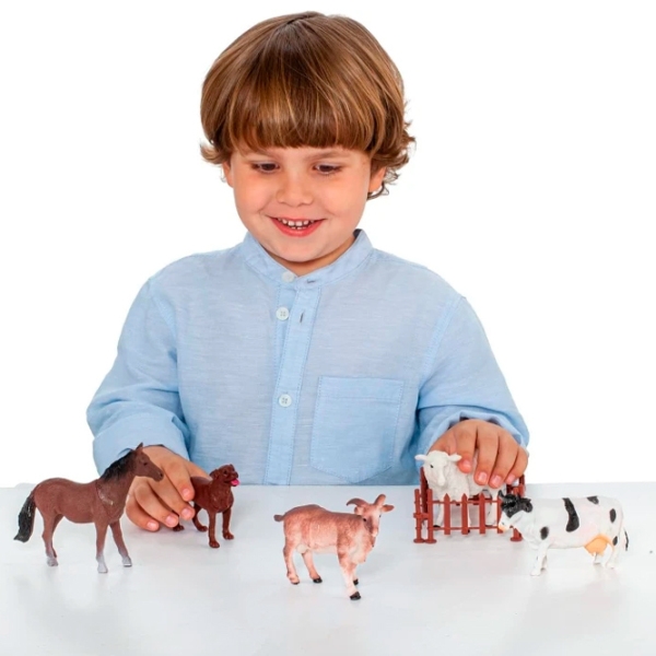 Фигурки Molto Animals Fauna Farm Animals 3+ / Разноцветный photo 2