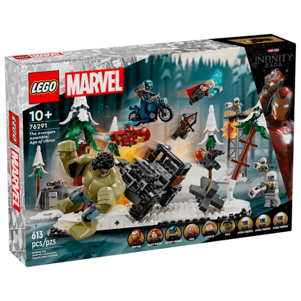 Constructor LEGO The Avengers Assemble: Age of Ultron Multicolor Numărul de piese 613, 10+ photo 1