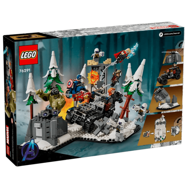 Constructor LEGO The Avengers Assemble: Age of Ultron Multicolor Numărul de piese 613, 10+ photo 9