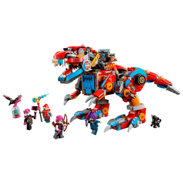 Constructor LEGO Cooper's Robot Dinosaur C-Rex Multicolor Numărul de piese 917, 9+ photo 2