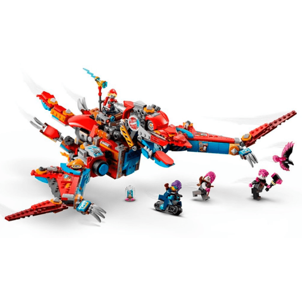 Constructor LEGO Cooper's Robot Dinosaur C-Rex Multicolor Numărul de piese 917, 9+ photo 3