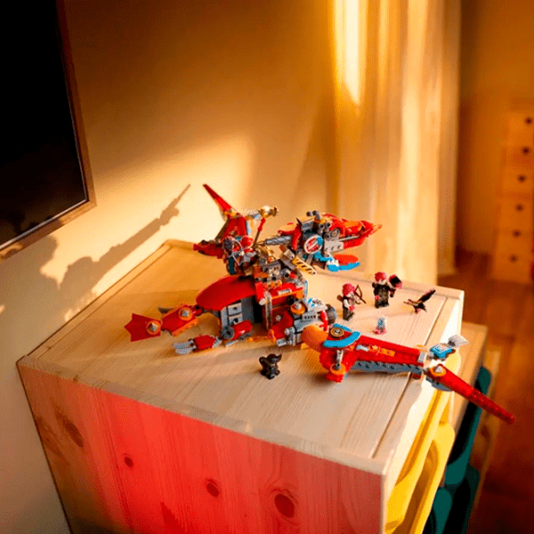 Constructor LEGO Cooper's Robot Dinosaur C-Rex Multicolor Numărul de piese 917, 9+ photo 8