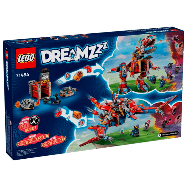 Constructor LEGO Cooper's Robot Dinosaur C-Rex Multicolor Numărul de piese 917, 9+ photo 10
