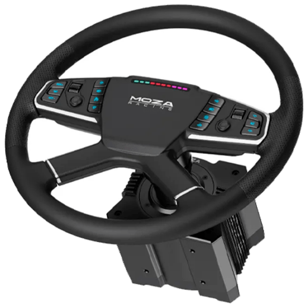 Volan Moza Racing TSW Truck Wheel Black Fără fir / 14 buttons photo 3