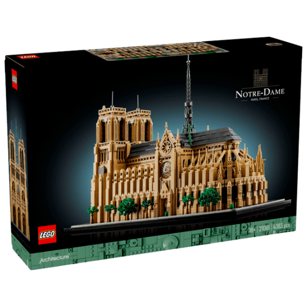 Конструктор LEGO Notre-Dame Коричневый Количество деталей 4383, 18+ photo 1