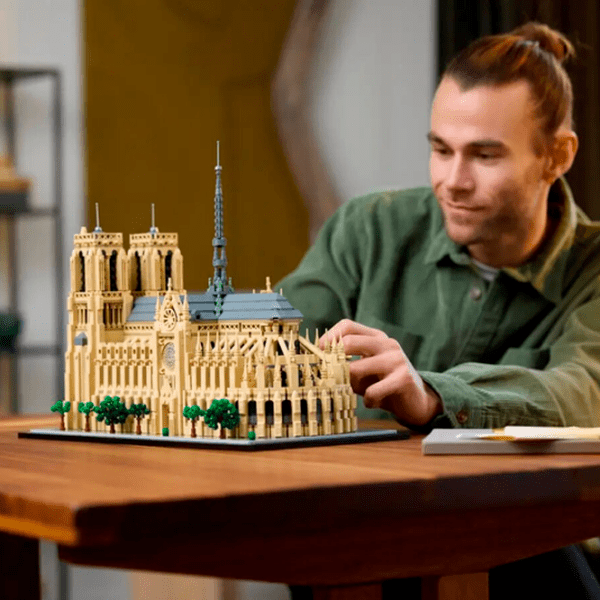 Конструктор LEGO Notre-Dame Коричневый Количество деталей 4383, 18+ photo 12