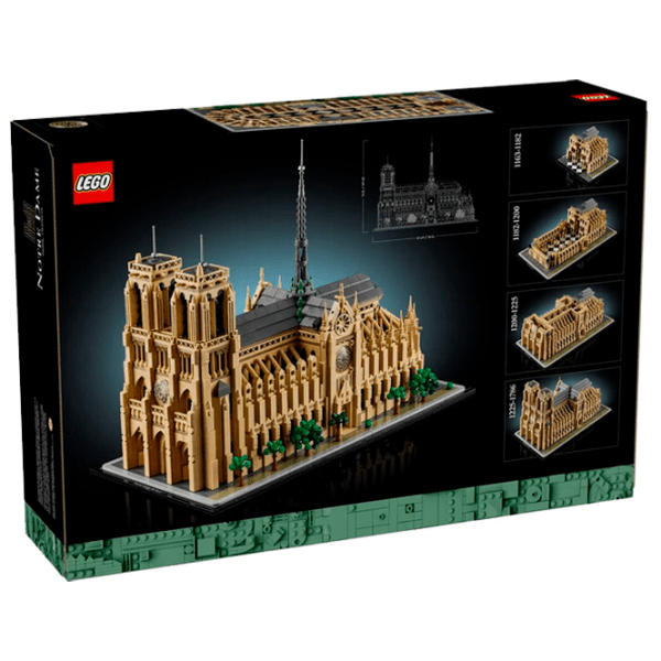 Конструктор LEGO Notre-Dame Коричневый Количество деталей 4383, 18+ photo 13