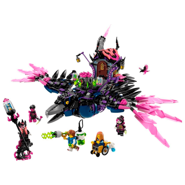 Constructor LEGO The Never Witch's Midnight Raven Multicolor Numărul de piese 1203, 9+ photo 2