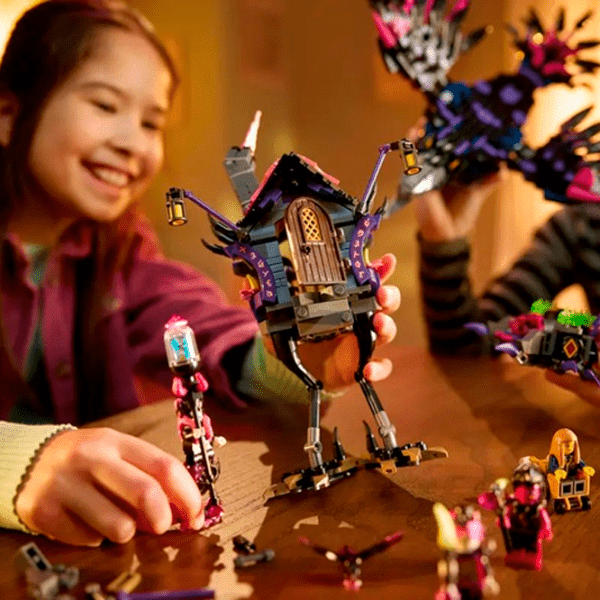 Constructor LEGO The Never Witch's Midnight Raven Multicolor Numărul de piese 1203, 9+ photo 6