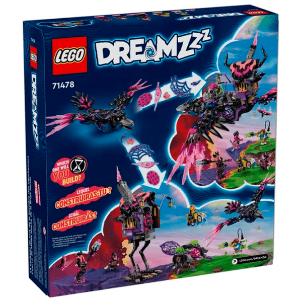 Constructor LEGO The Never Witch's Midnight Raven Multicolor Numărul de piese 1203, 9+ photo 9