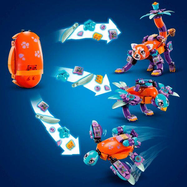 Constructor LEGO Izzie's Dream Animals Multicolor Numărul de piese 328, 8+ photo 6