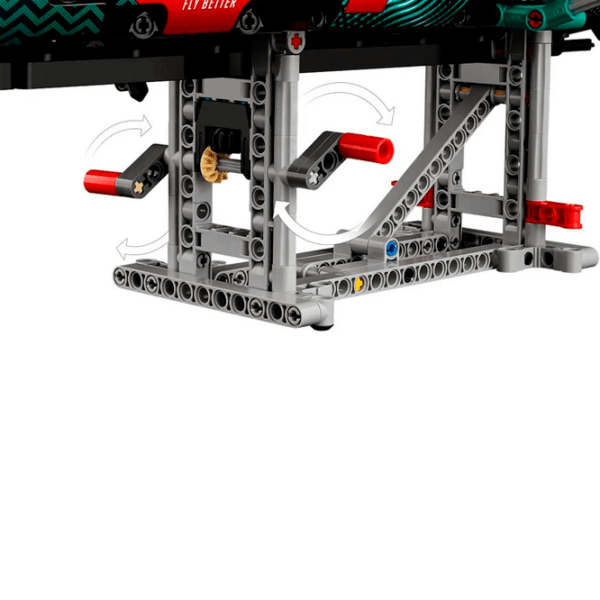 Constructor LEGO Emirates Team New Zealand AC75 Red Numărul de piese 962, 18+ photo 7