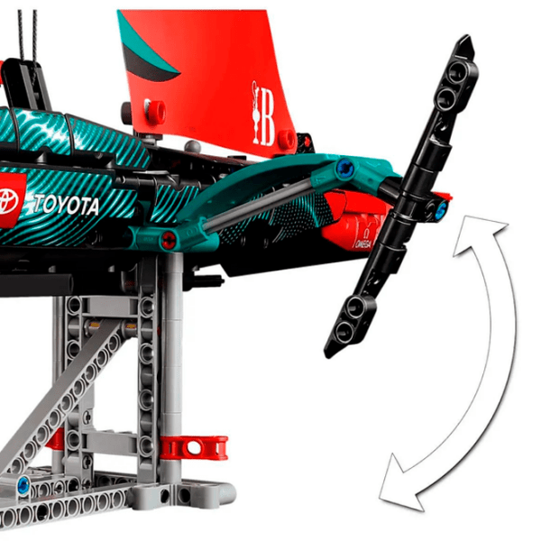 Constructor LEGO Emirates Team New Zealand AC75 Red Numărul de piese 962, 18+ photo 8