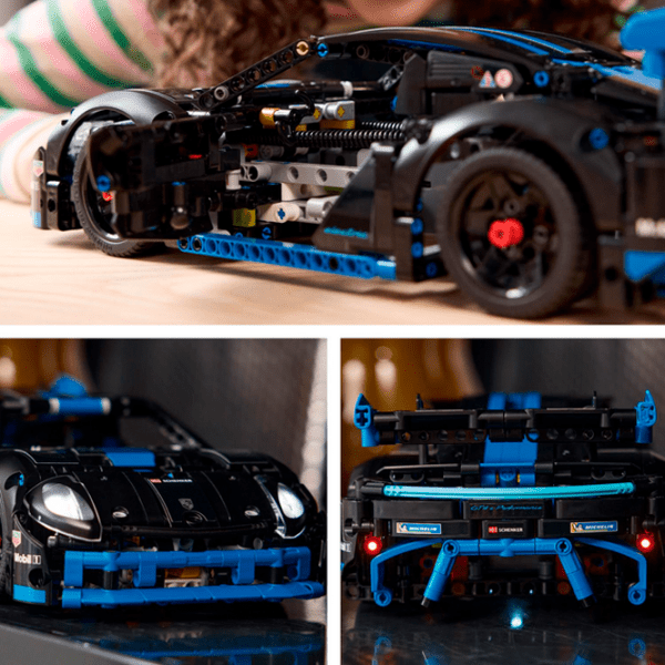 Конструктор с радиоуправлением LEGO Porsche GT4 e-Performance Черный Количество деталей 834, 10+ photo 6