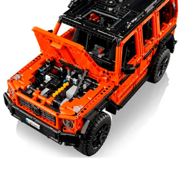 Конструктор LEGO Mercedes-Benz G 500 Оранжевый Количество деталей 2891, 18+ photo 4
