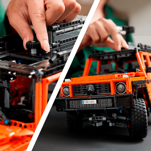Конструктор LEGO Mercedes-Benz G 500 Оранжевый Количество деталей 2891, 18+ photo 11
