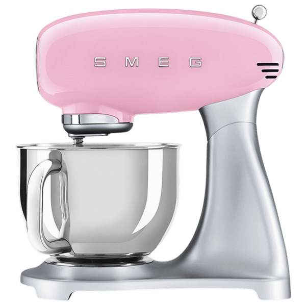 Миксер Smeg SMF02PKEU Pink 800 Вт, Количество скоростей: 10, Турборежим photo 1