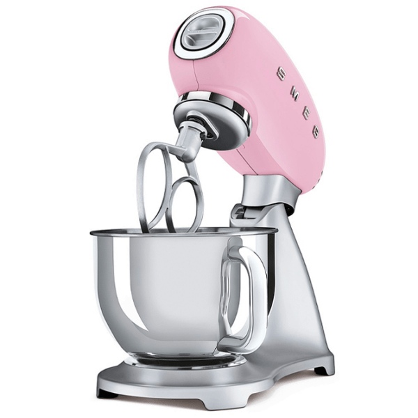 Миксер Smeg SMF02PKEU Pink 800 Вт, Количество скоростей: 10, Турборежим photo 3