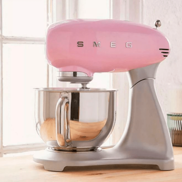 Миксер Smeg SMF02PKEU Pink 800 Вт, Количество скоростей: 10, Турборежим photo 5