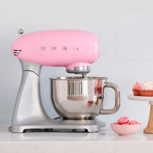 Миксер Smeg SMF02PKEU Pink 800 Вт, Количество скоростей: 10, Турборежим photo 6