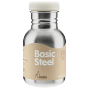 Бутылка для воды Laken Basic Steel Серебро