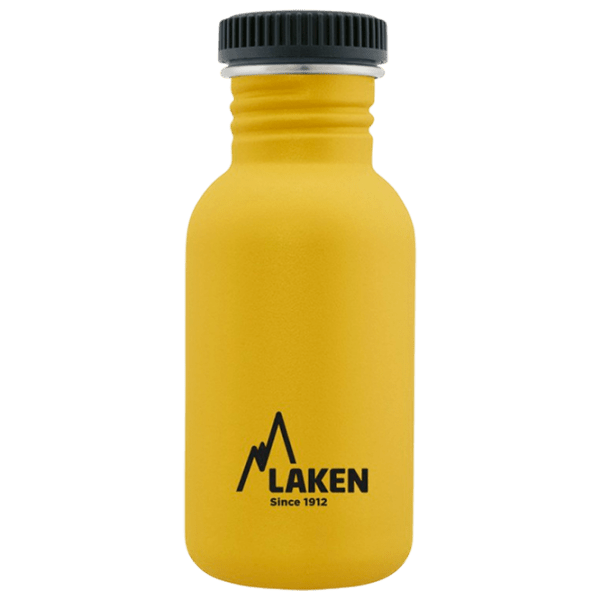Бутылка для воды Laken Basic Steel Желтый 500 мл photo 1