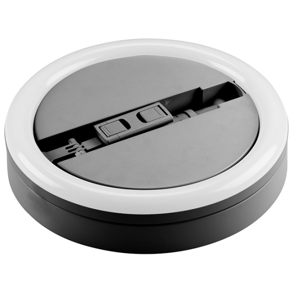 Lampă circulară Cellularline Selfie Ring Foldable Compact 12" Black  photo 6