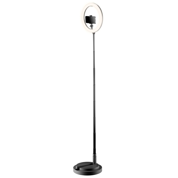 Lampă circulară Cellularline Selfie Ring Foldable Compact 12" Black  photo 9