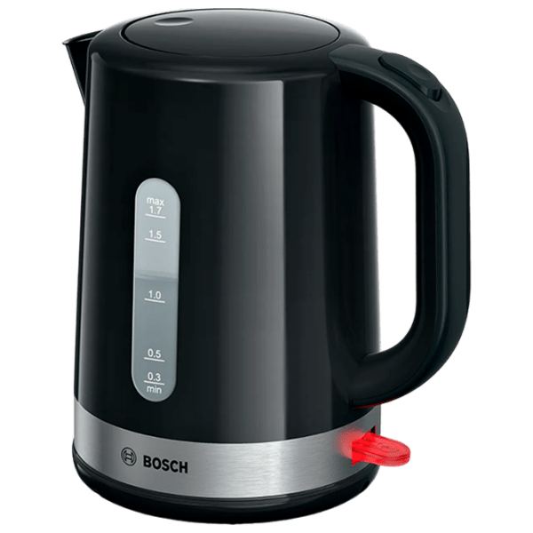 Ceainic electric Bosch TWK6A513 Black 2200 W, 1.7l, Material interior: Plastic photo 1
