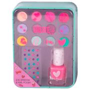 Set de creație Create it Nail Polish Set Contur De Ochi Și Ochi 84528B Pink Pentru fetițe, 6+