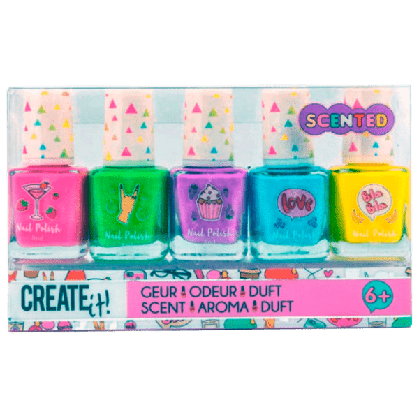 Set de creație Create it Nail Polish Geur 84149 Multicolor Pentru fetițe, 6+ photo 1