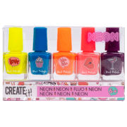 Креативный набор Create it Nail Polish Neon 84514 Разноцветный Для девочек, 6+