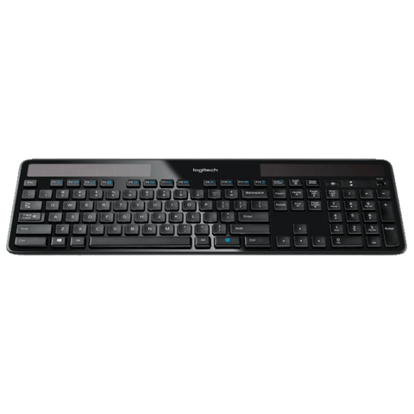 Tastatură Logitech K750 Black Home and Office, Fără fir photo 7