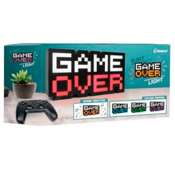 Lampă de masă fan Paladone Game Over PP5016V3 Black  photo 5