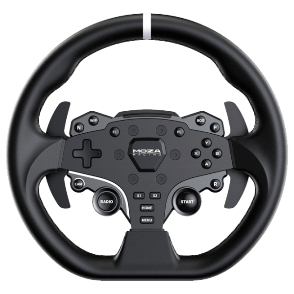 Volan Moza Racing R5 Set Black Cu fir / 22 buttons photo 1